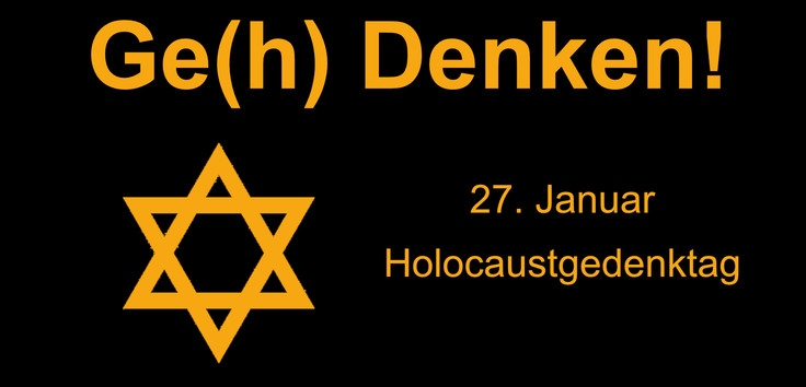 Das Logo für den Holocaust-Gedenktag des Vereins "Cottbuser Aufbruch"