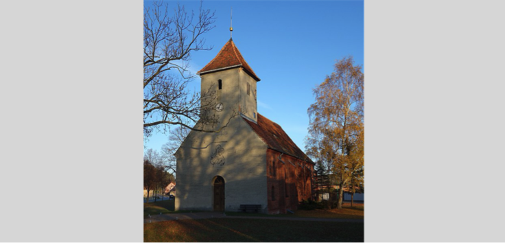 Die Dorfkirche in Göttlin. Foto: Förderverein Alte Kirchen