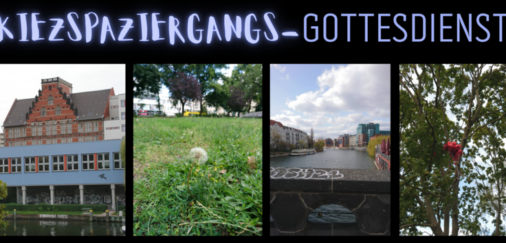Collage: Evangelische Gemeinde Tiergarten