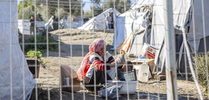 Das Flüchtlingslager Moria 2018. Foto: Tim Lüddemann / flickr