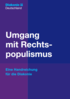 Handreichung der Diakonie "Umgang mit Rechtspopulismus", Quelle: Diakonie Deutschland