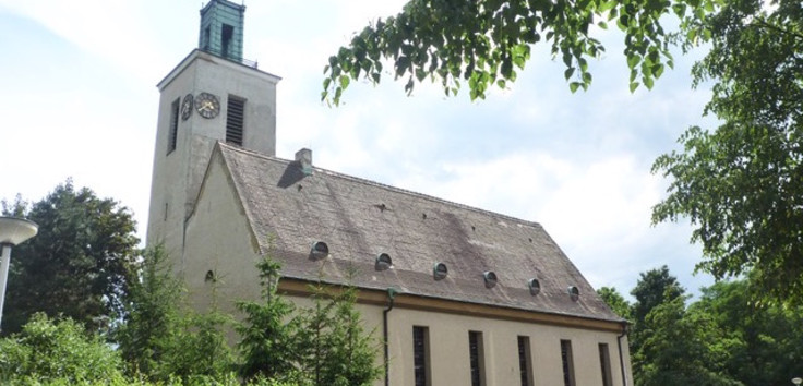Die Siedlungskirche in Kirchmöser West, Stadt Brandenburg. Foto: Hans Tödtmann