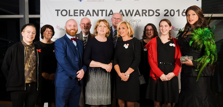 Preisträger des Tolerantia Award 2016 in Belfast. Foto: Bastian Finke.