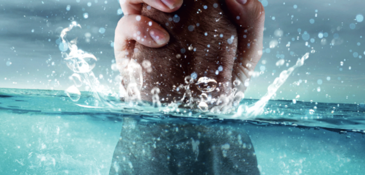 Ausschnitt aus dem Plakat des 38. Sportschiffergottesdienstes: "Der Herr zog mich aus großen Wassern."
