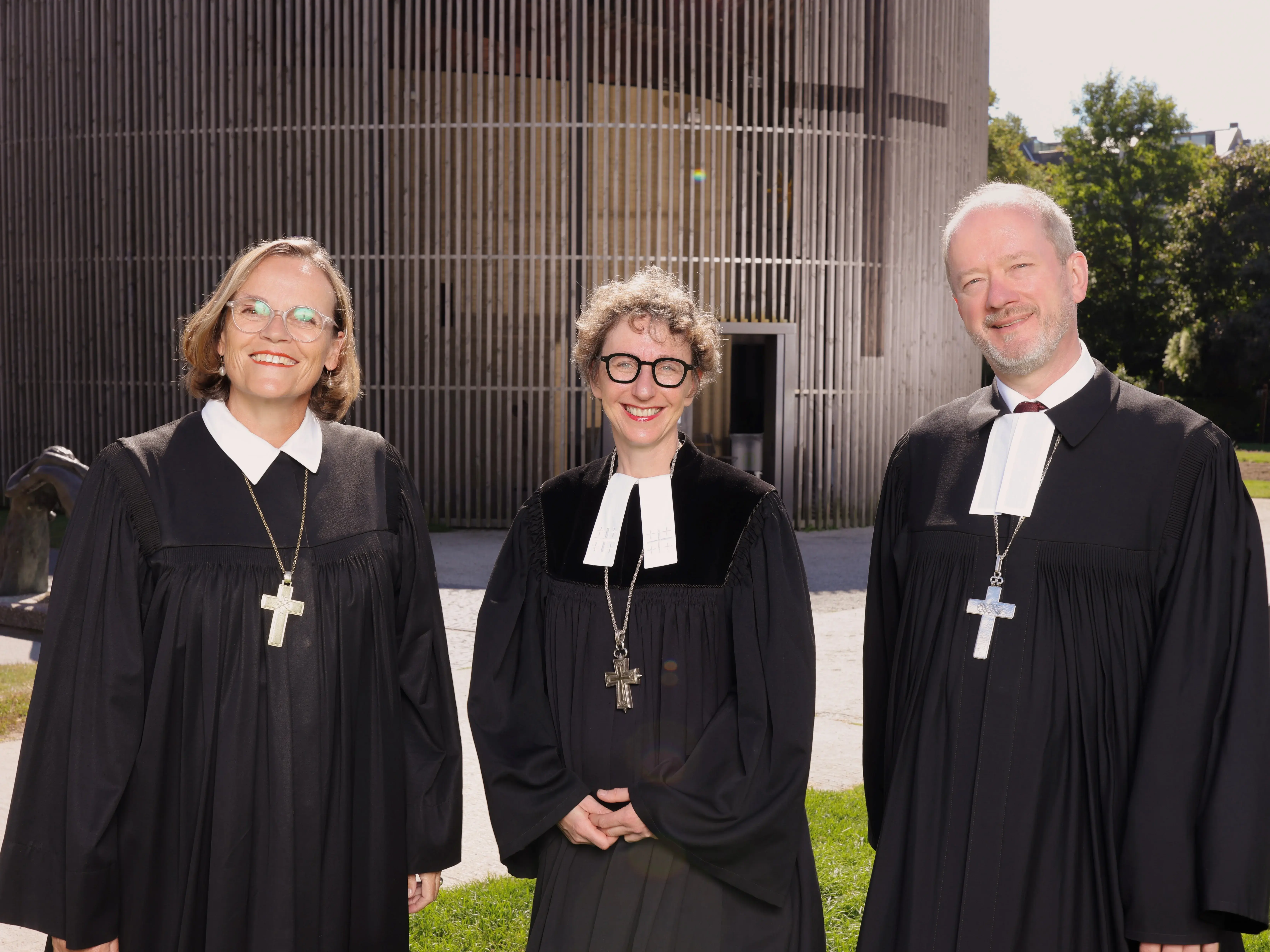 Theresa Rinecker, Julia Helmke und Kristóf Bálint, v. l.