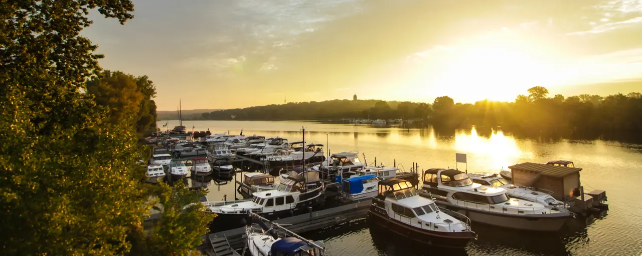 Sonnenaufgang über der Havel
