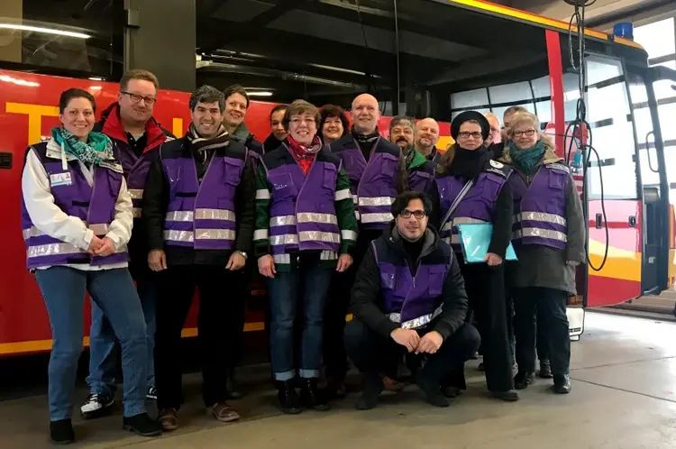 Gruppenfoto von Notfallseelsorgenden der EKBO.