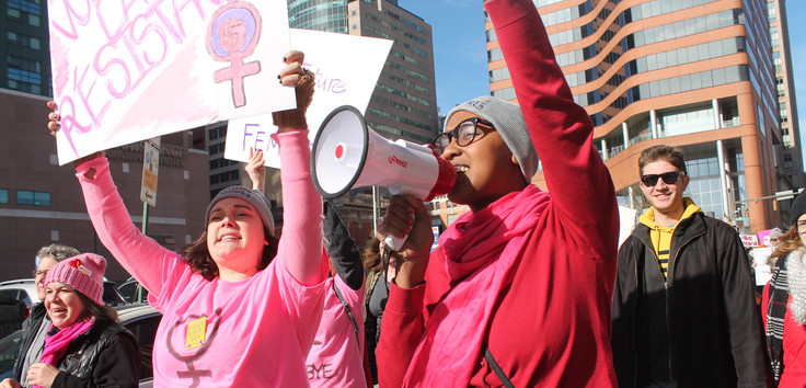 Die geballte Kraft der Frauen zeigt sich auch jährlich beim Women's March in Baltimore. Foto: Elvert Barnes / Wikimedia