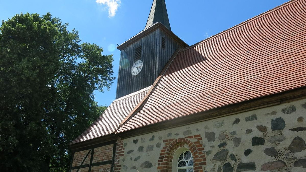 Dorfkirche Berlitt, Pilgerstätte, Foto: EKBO