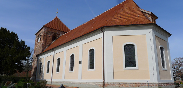 Die Dorfkirche in Hohennauen. Foto: Andrea von Fournier