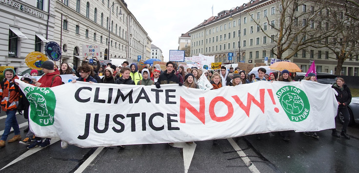 Klimastreik in München. Foto: FFF