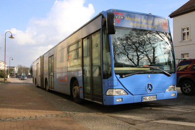 Mobiles Jugendszentrum Blauer Bus, Foto: Marcel Schröder